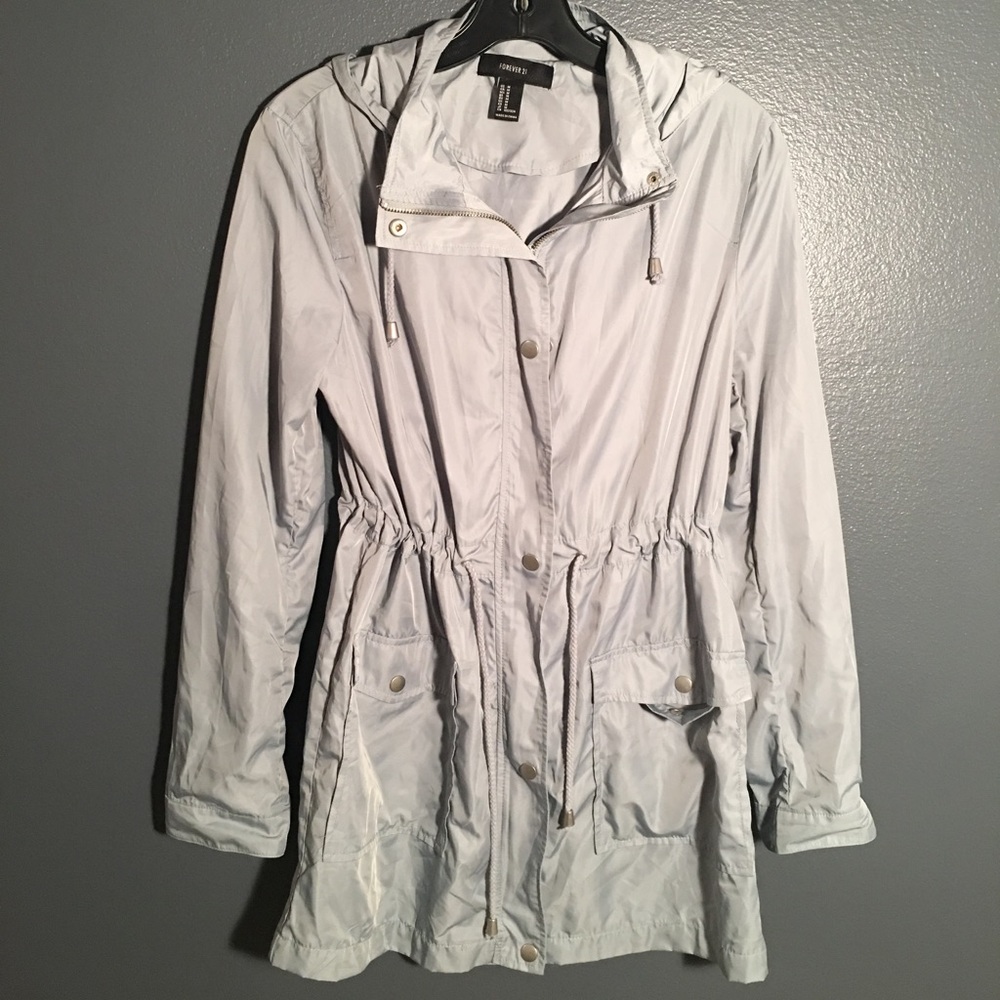 ❗️Baby Blue Rain Coat from Forever 21